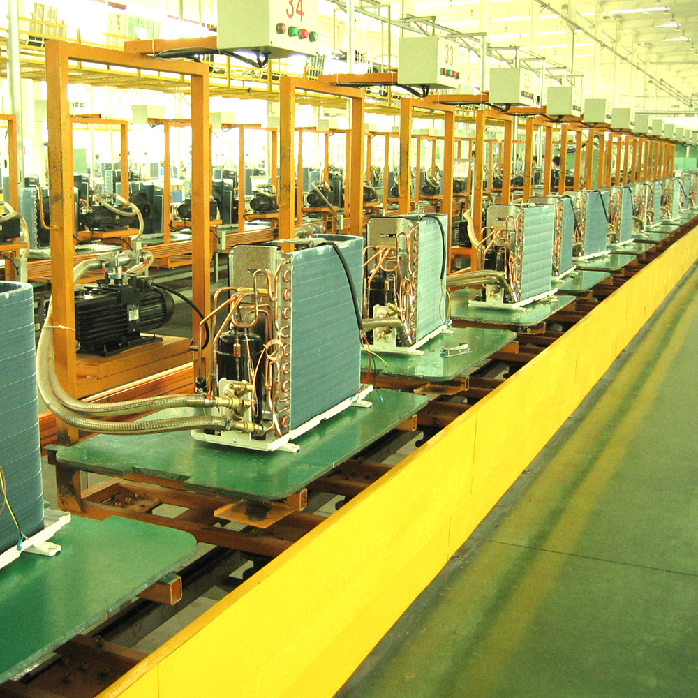 空調(diào)生產(chǎn)線